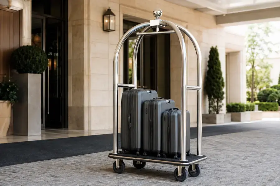 Hotel Luggage Carts for hotel bell, concierge, and luggage handling operations