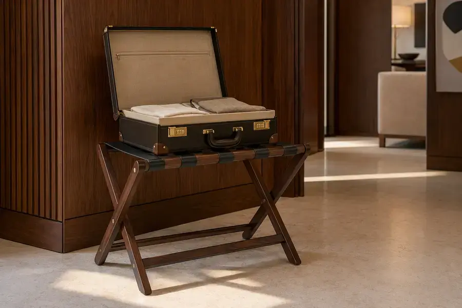 Luggage Racks for hotel bell, concierge, and luggage handling operations