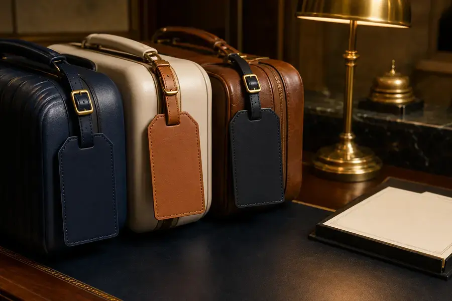 Luggage Tags for hotel bell, concierge, and luggage handling operations