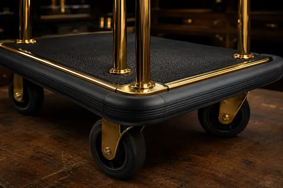 Protective Cart Bumpers for hotel bell, concierge, and luggage handling operations