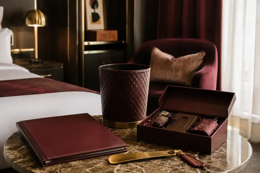 Compact Bell and Concierge equipment suited to a boutique hotel