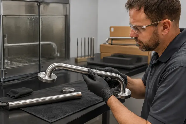 Corrosion-resistant hardware and finish being examined