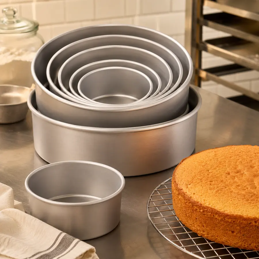 Cake Pans for professional bakery and pastry production