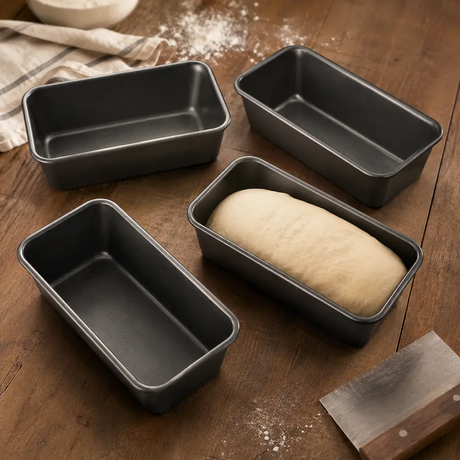 Loaf Pans for professional bakery and pastry production