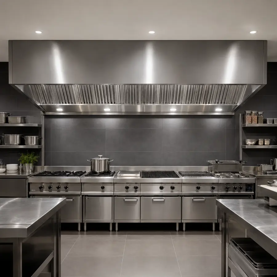 Commercial bakery prepared for production and utility assessment