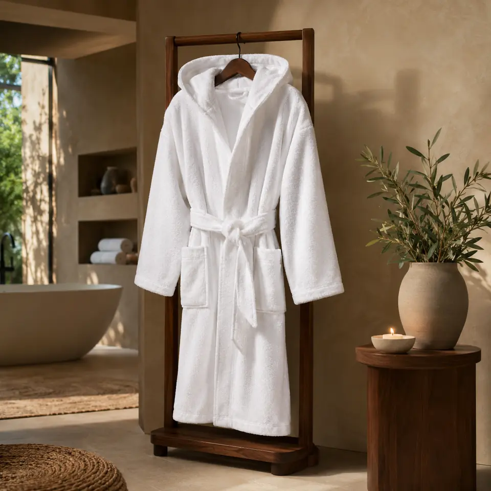 Hooded Bathrobes for hotels and hospitality properties