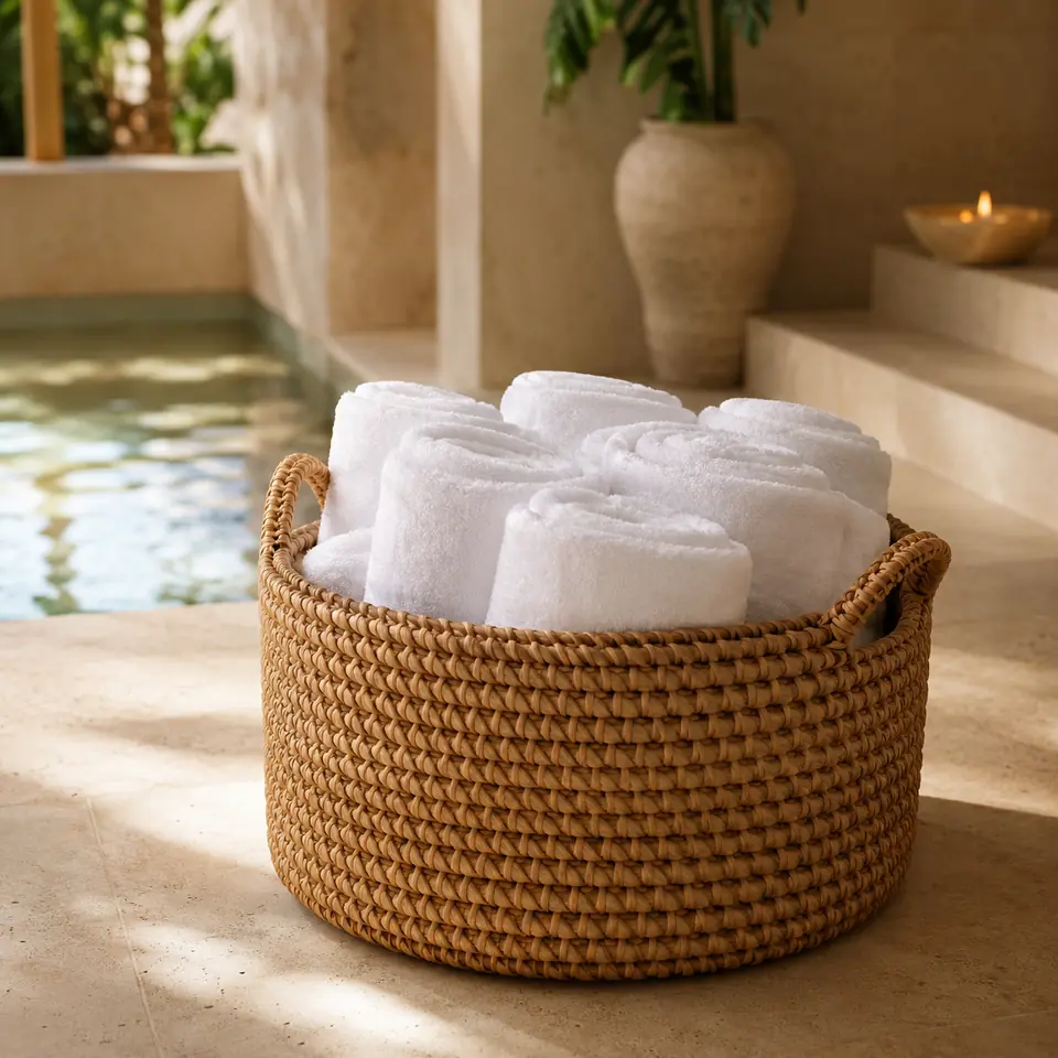 Towel Baskets for hotels and hospitality properties