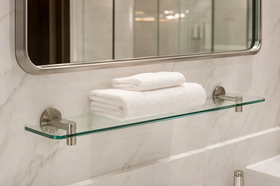 Bathroom Shelves for hotels and hospitality properties