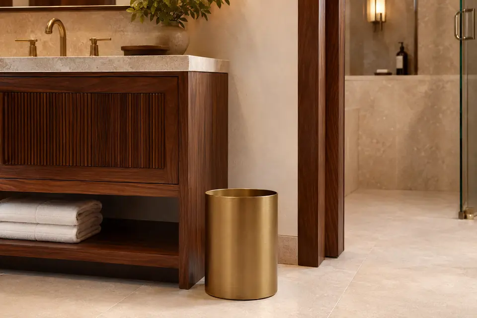 Bathroom Wastebaskets for hotels and hospitality properties