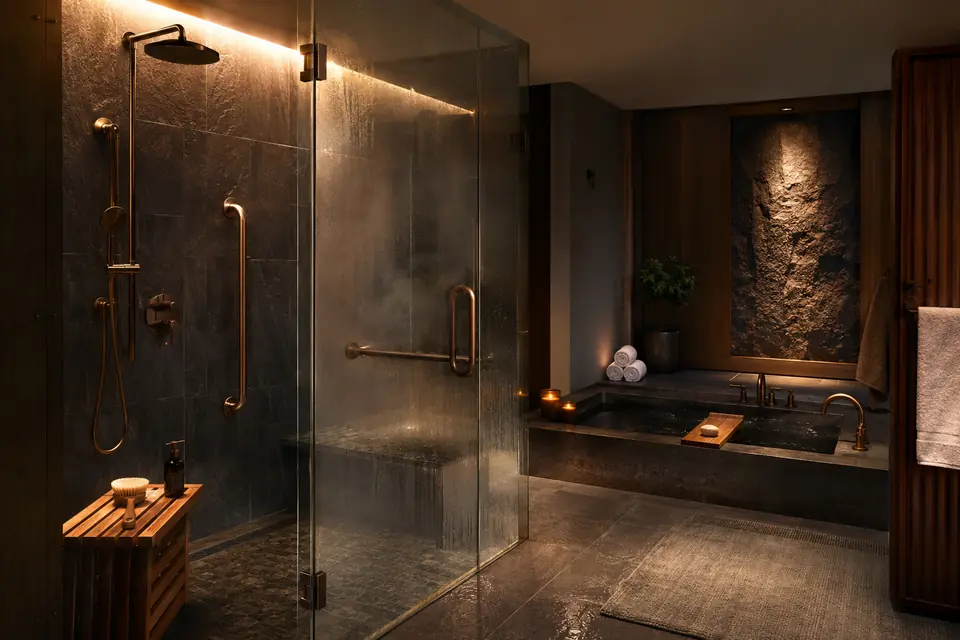 Spa & Wellness bathroom fixtures and accessories