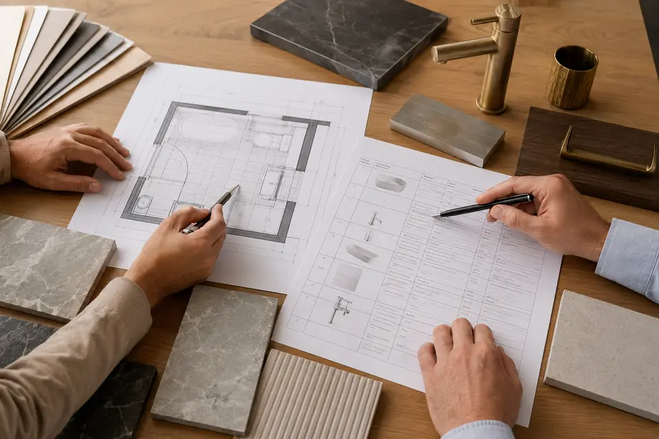 Project Brief for hotel bathroom procurement