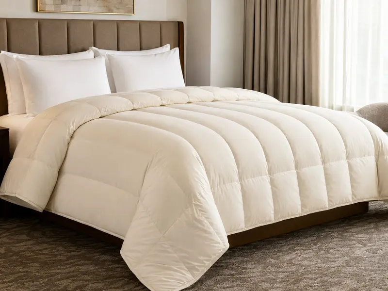 Comforters for hotels and commercial accommodation