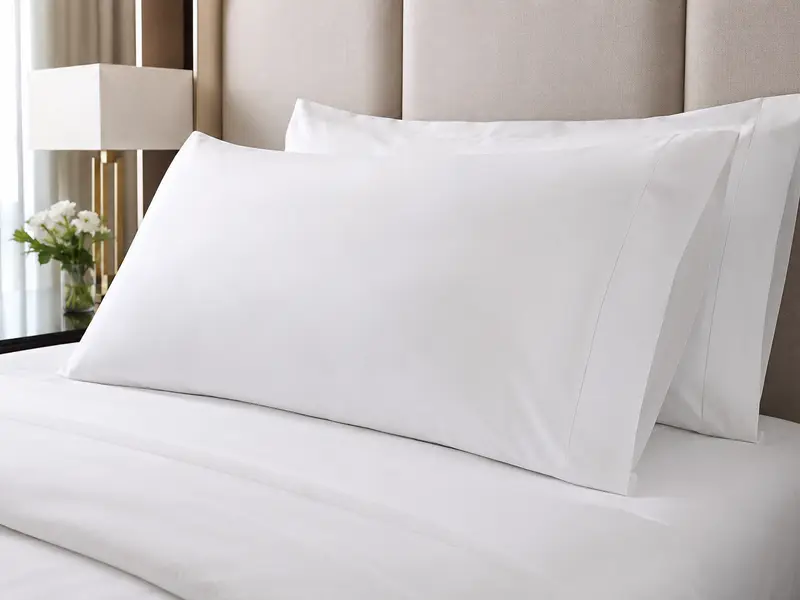Pillowcases for hotels and commercial accommodation