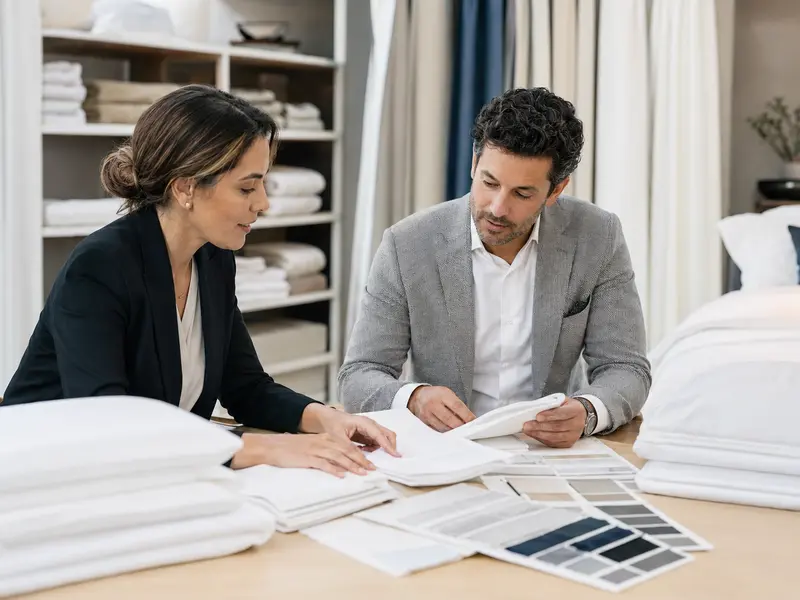 Procurement consultation for a hotel bedding program