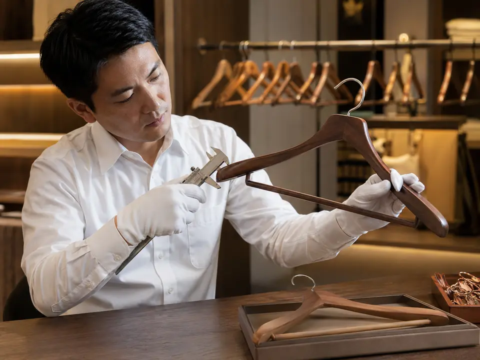 Quality inspection of hotel hangers and garment care products