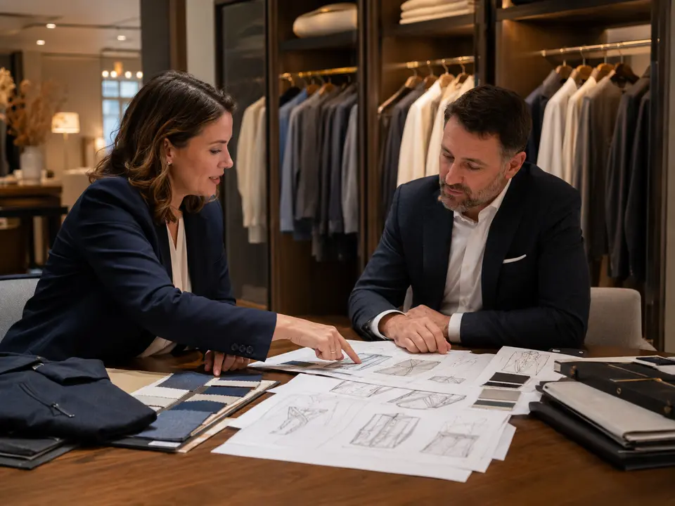 Hotel buyer consultation for a closet and garment care project
