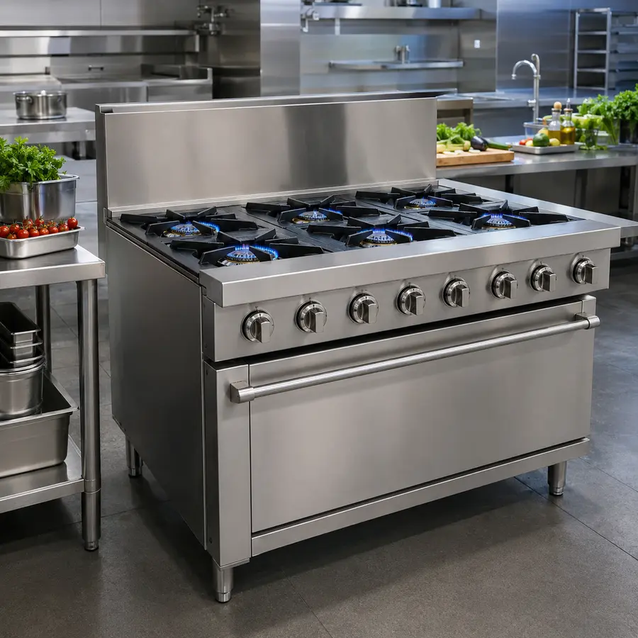 Commercial Ranges for commercial hospitality kitchens