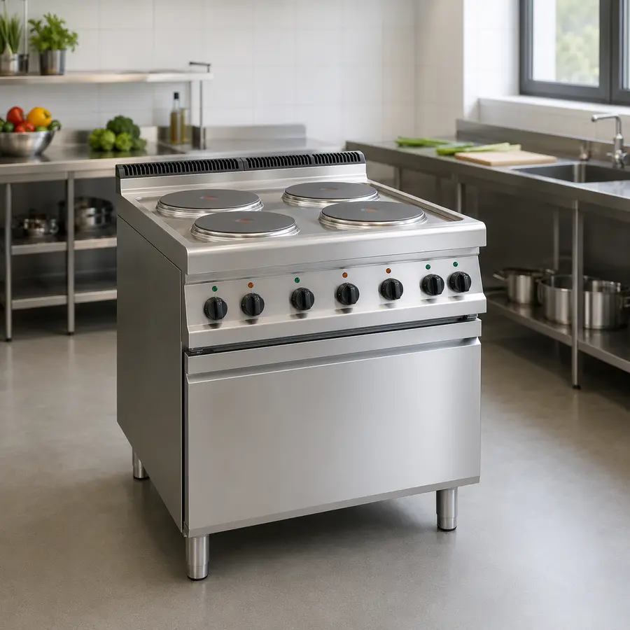 Electric Ranges for commercial hospitality kitchens
