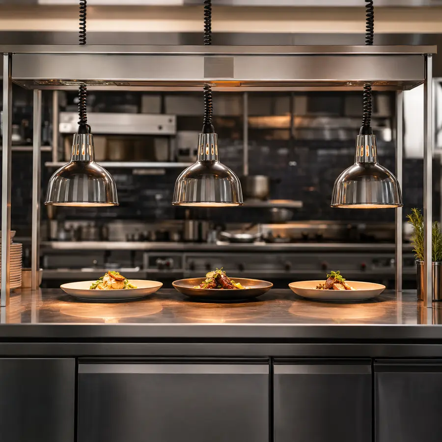 Heat Lamps for commercial hospitality kitchens