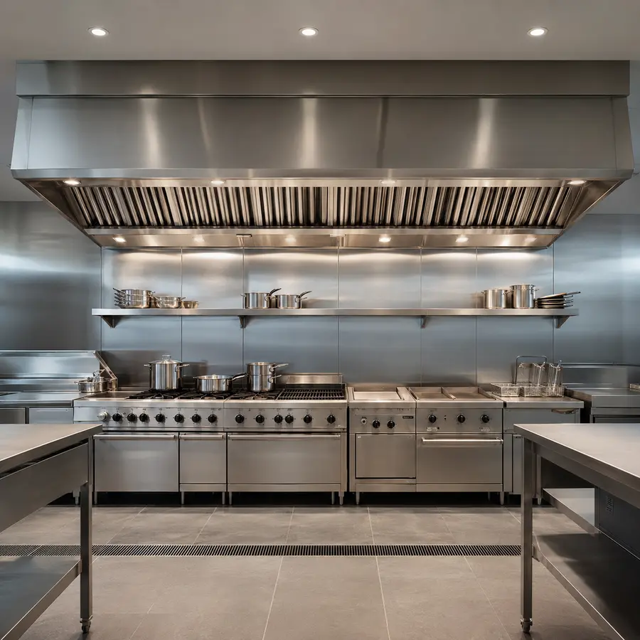 Kitchen Ventilation Hoods for commercial hospitality kitchens
