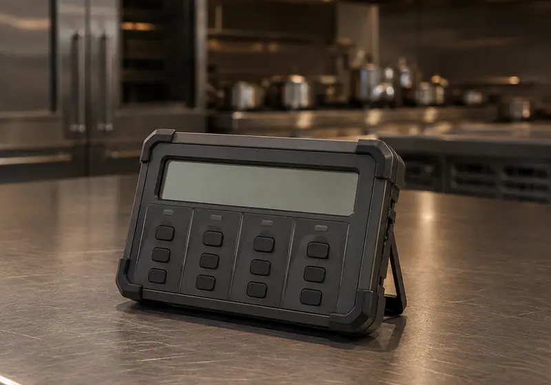 Timers for professional hotel and commercial kitchens