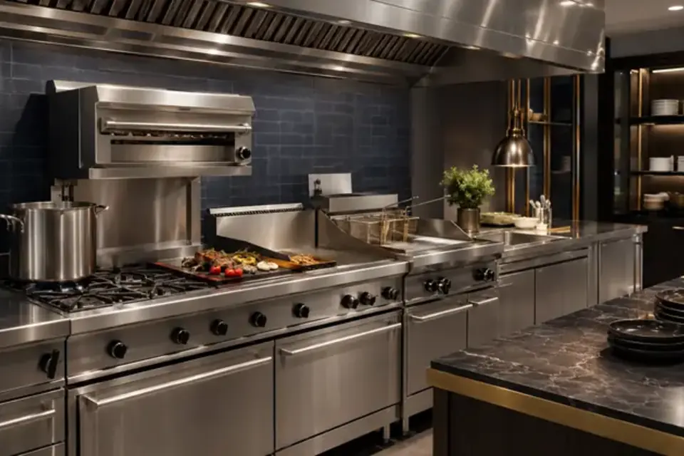 Commercial kitchen planning for a new hotel foodservice opening