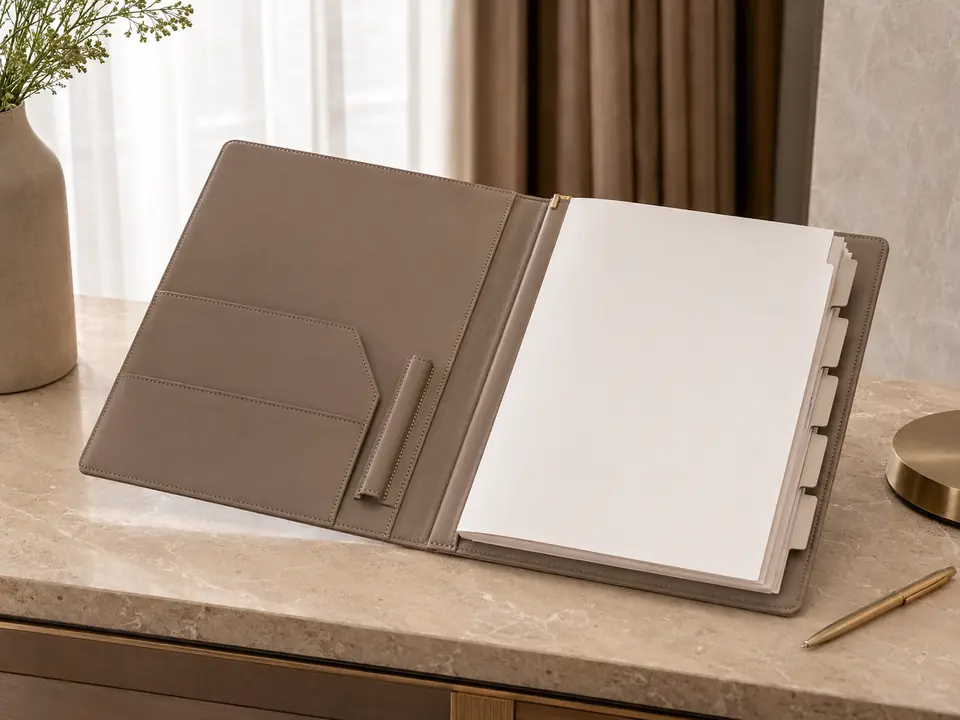 Guest Information Folders for hotel guest rooms