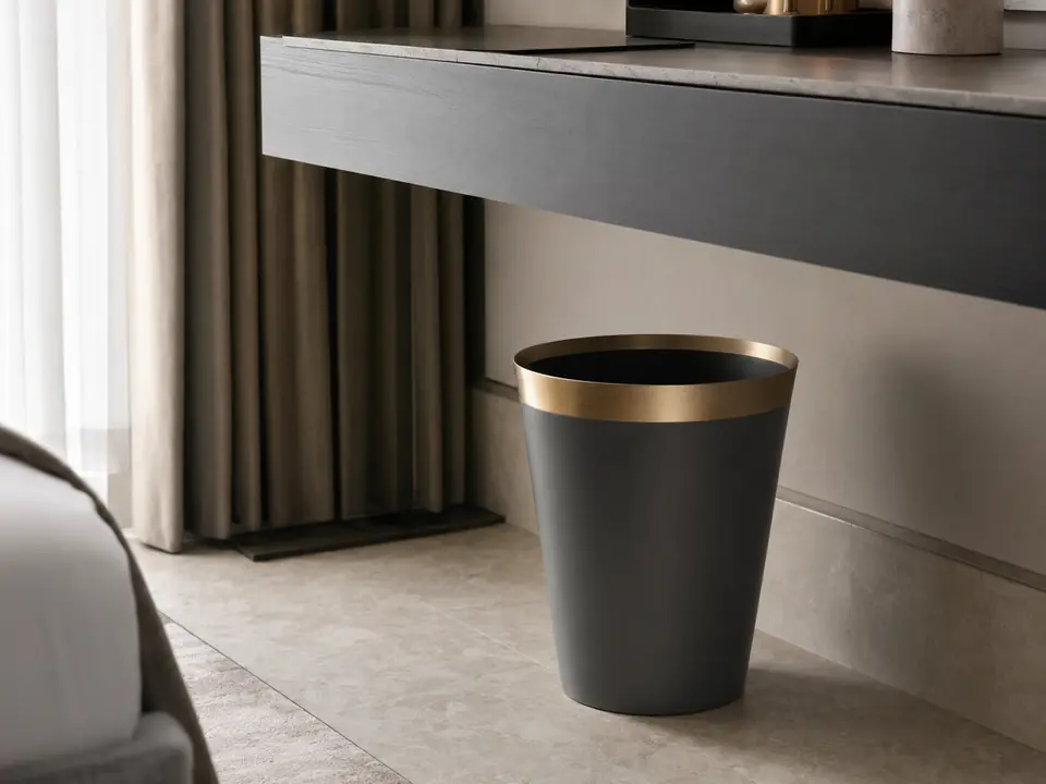 Guest Room Wastebaskets for hotel guest rooms