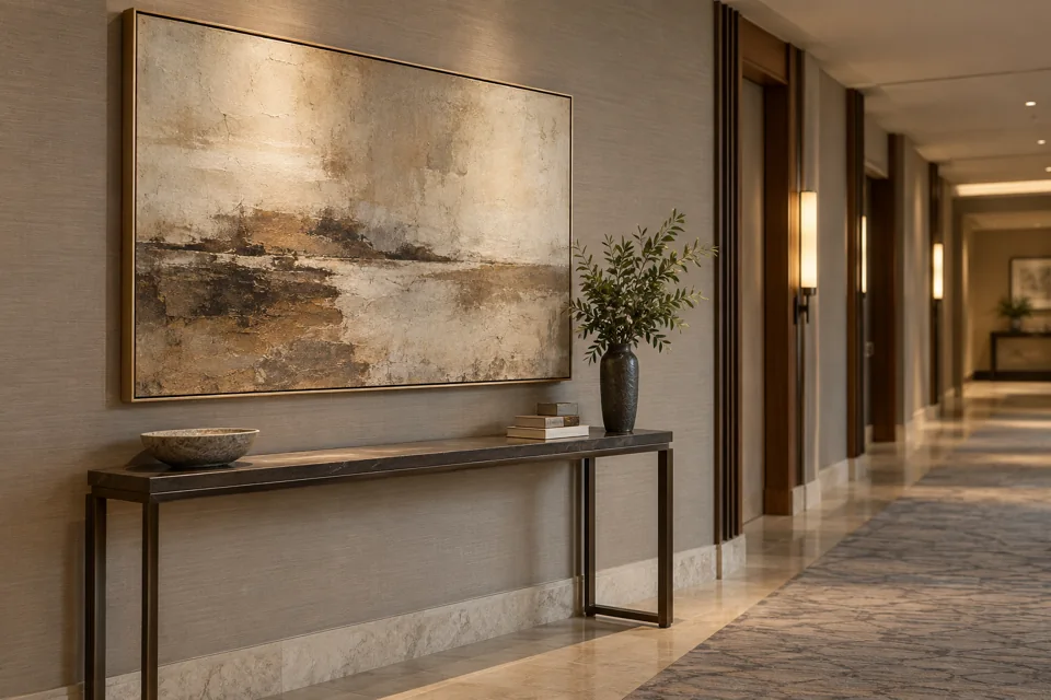 Artwork for hotels and hospitality properties