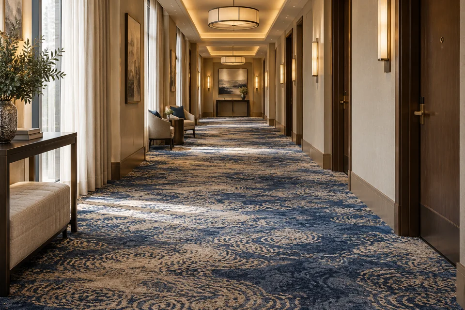 Carpeting for hotels and hospitality properties
