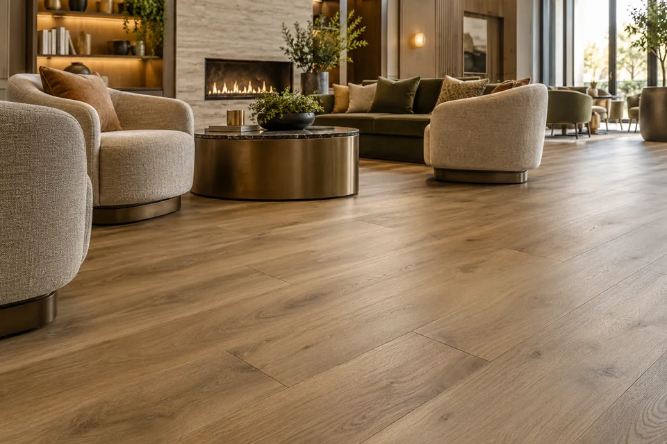 Flooring and LVT for hotels and hospitality properties