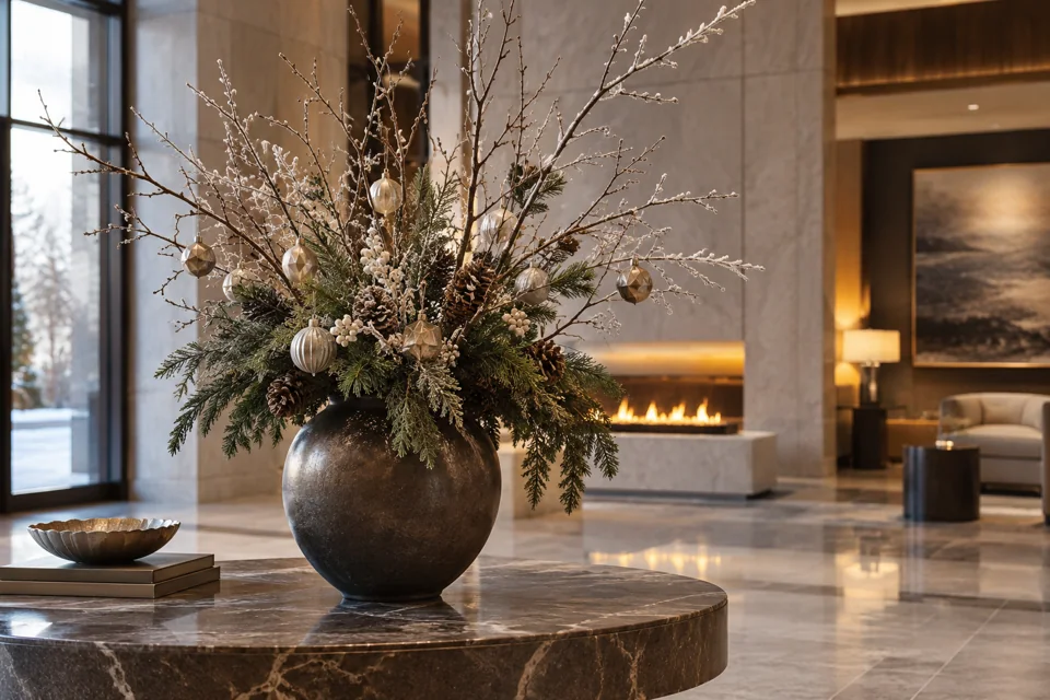 Seasonal décor for hotels and hospitality properties