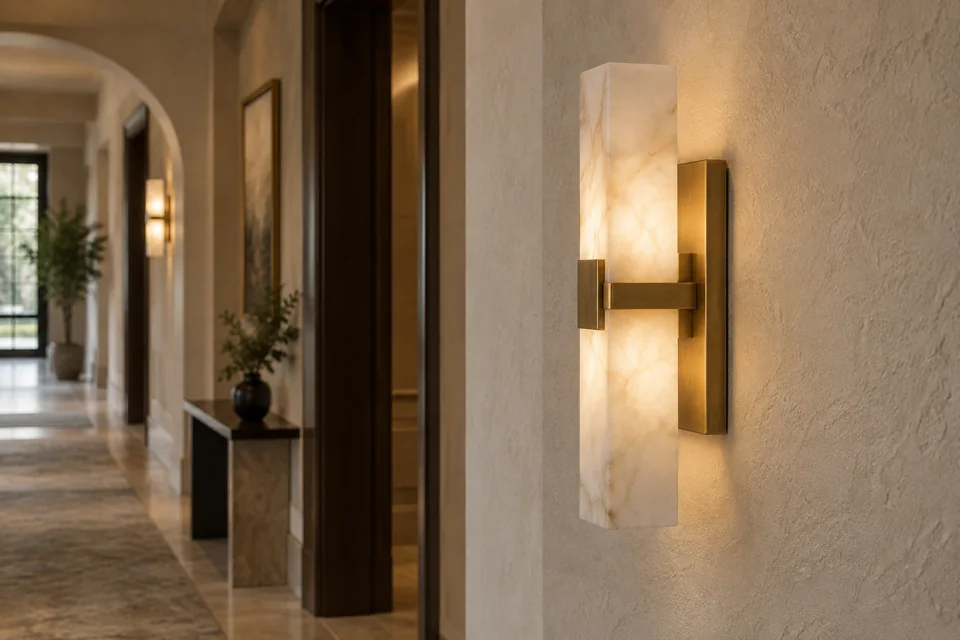 Wall sconces for hotels and hospitality properties