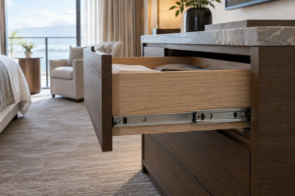 Drawer hardware
