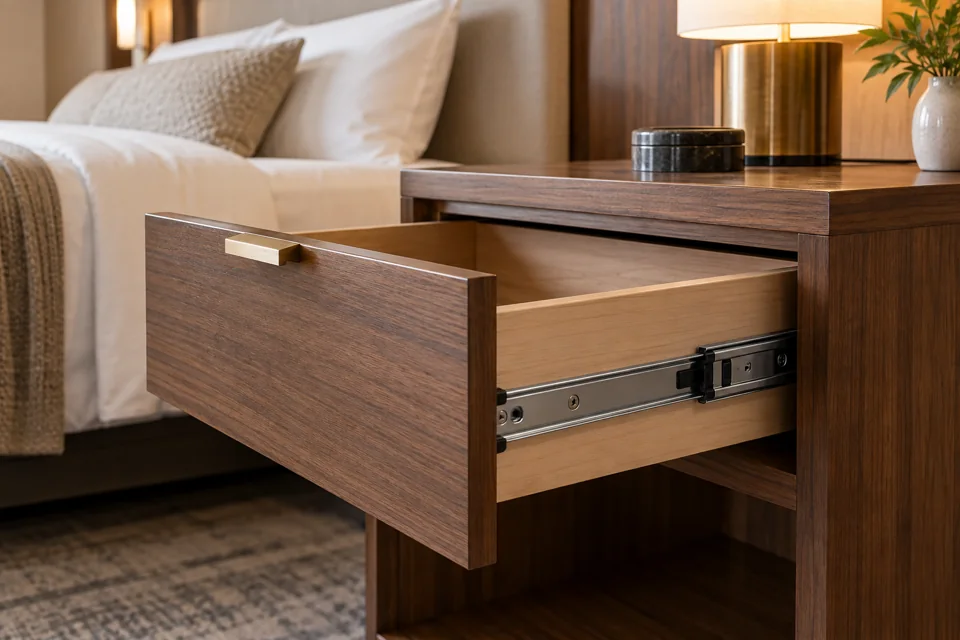 Serviceable furniture details