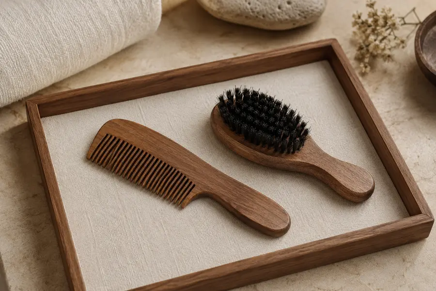 Combs & Brushes for hotel guest amenity programs