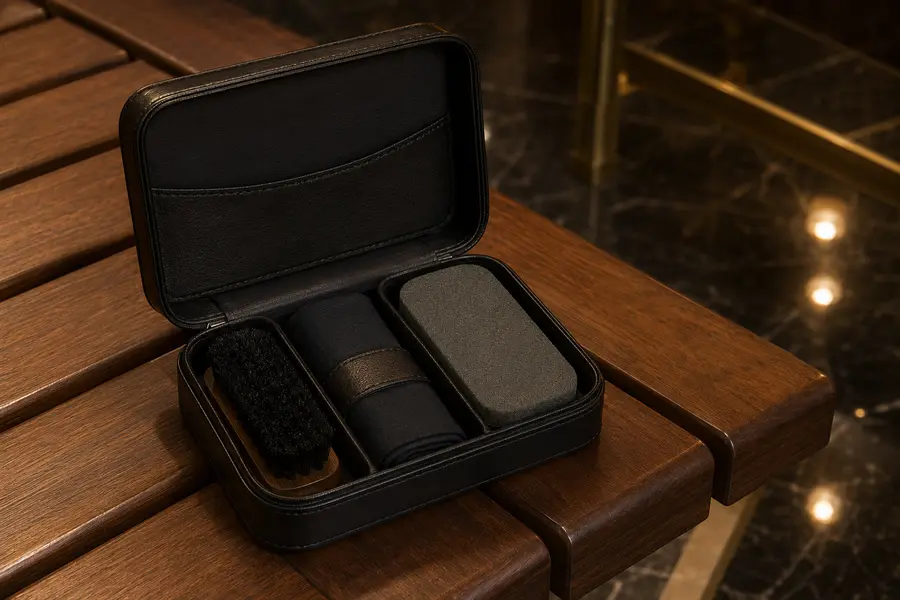 Shoe-Shine Kits for hotel guest amenity programs