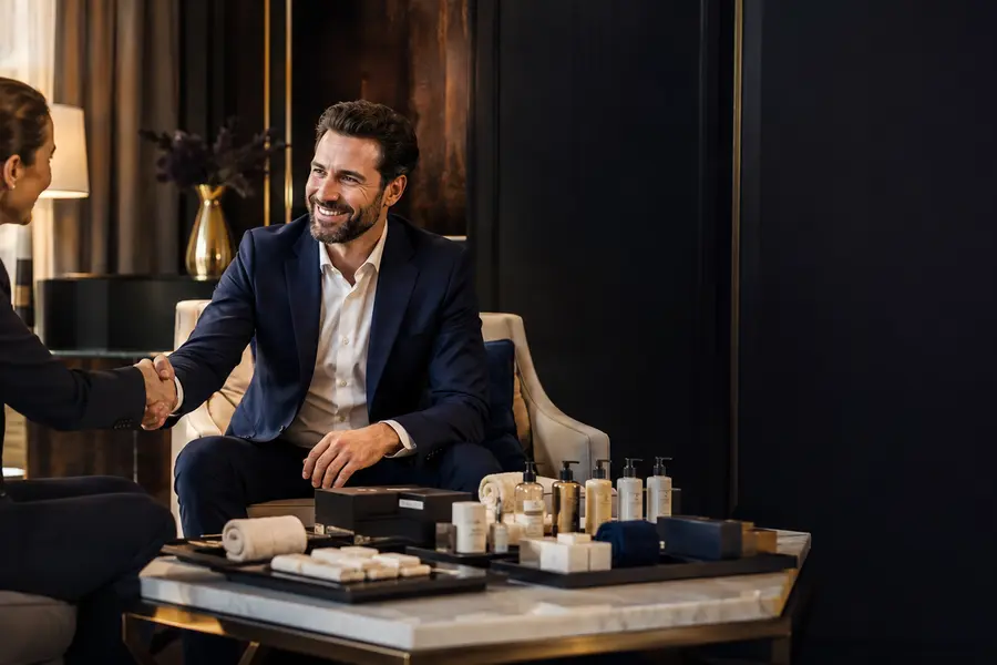 Hotel amenity sourcing consultation