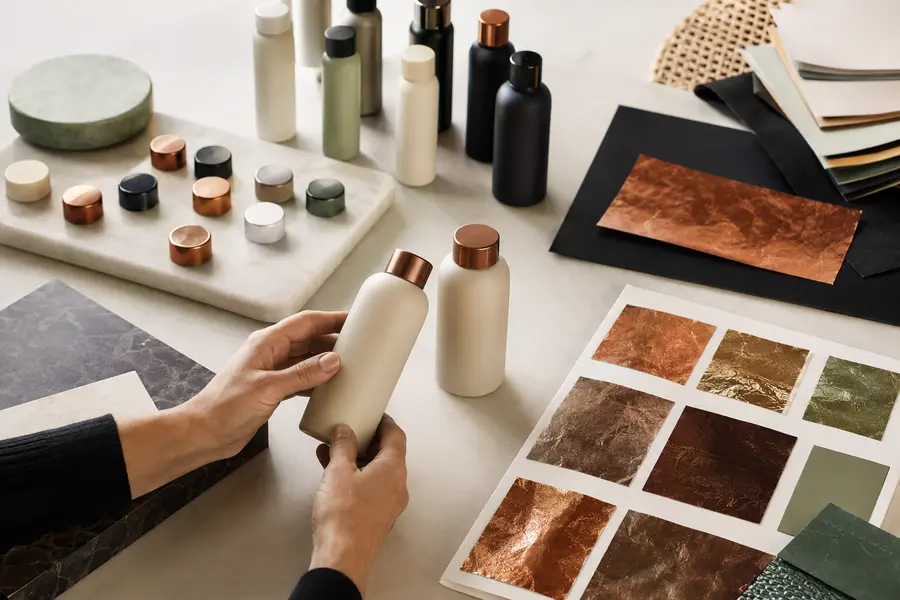 Custom hotel amenity packaging studio