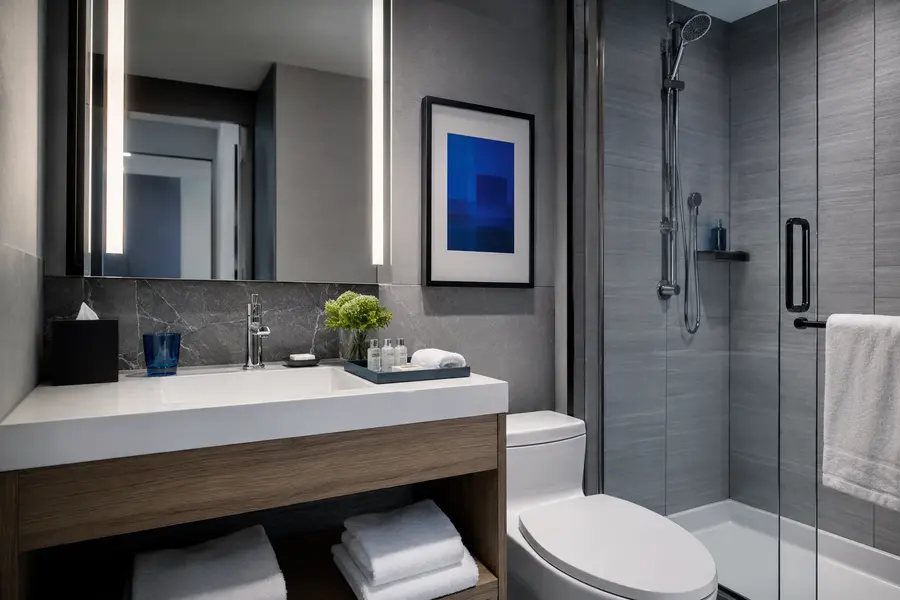 Business hotel guest amenity program