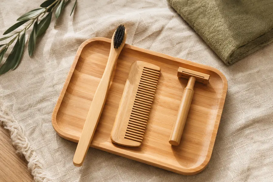 Bamboo hotel amenity accessories