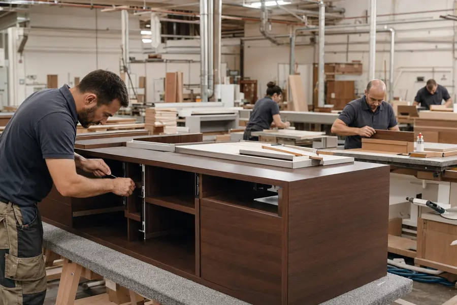 Contract furniture makers producing hotel guest-room casegoods