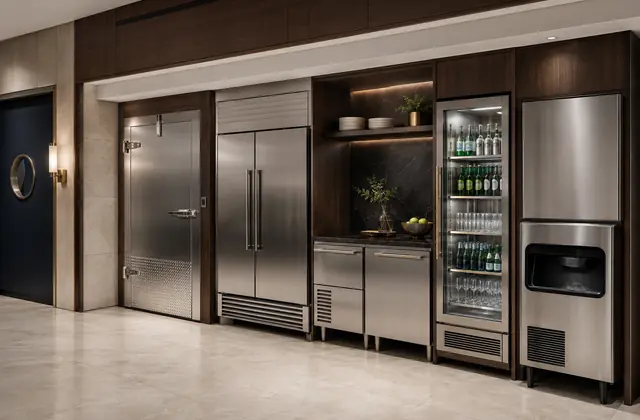 Refrigerated Merchandisers for hotel retail and merchandising programs
