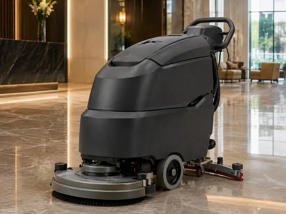 Floor Scrubbers & Polishers for hotel housekeeping and commercial janitorial operations