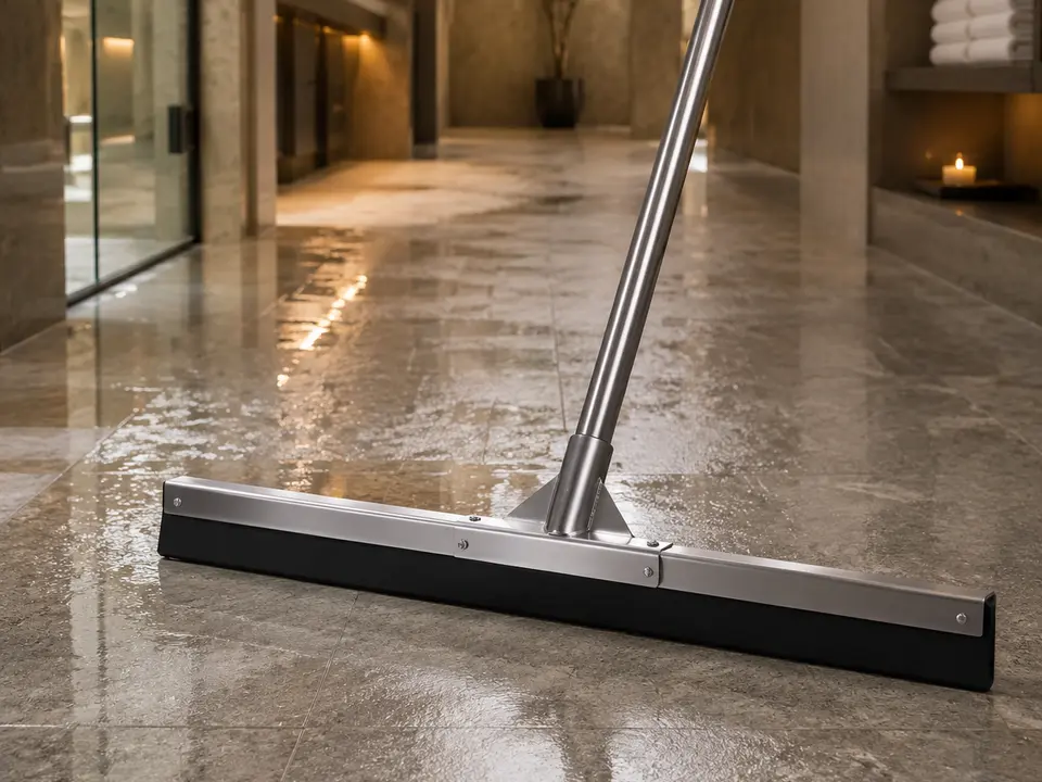 Floor Squeegees for hotel housekeeping and commercial janitorial operations