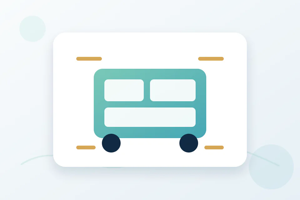 Illustration of a modular configurable housekeeping cart