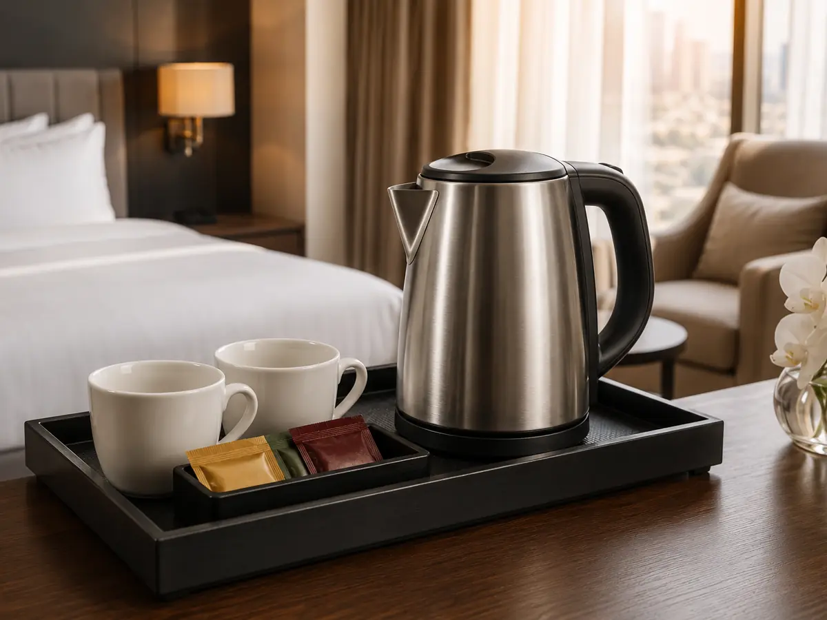 Electric Kettles for hotels and hospitality properties