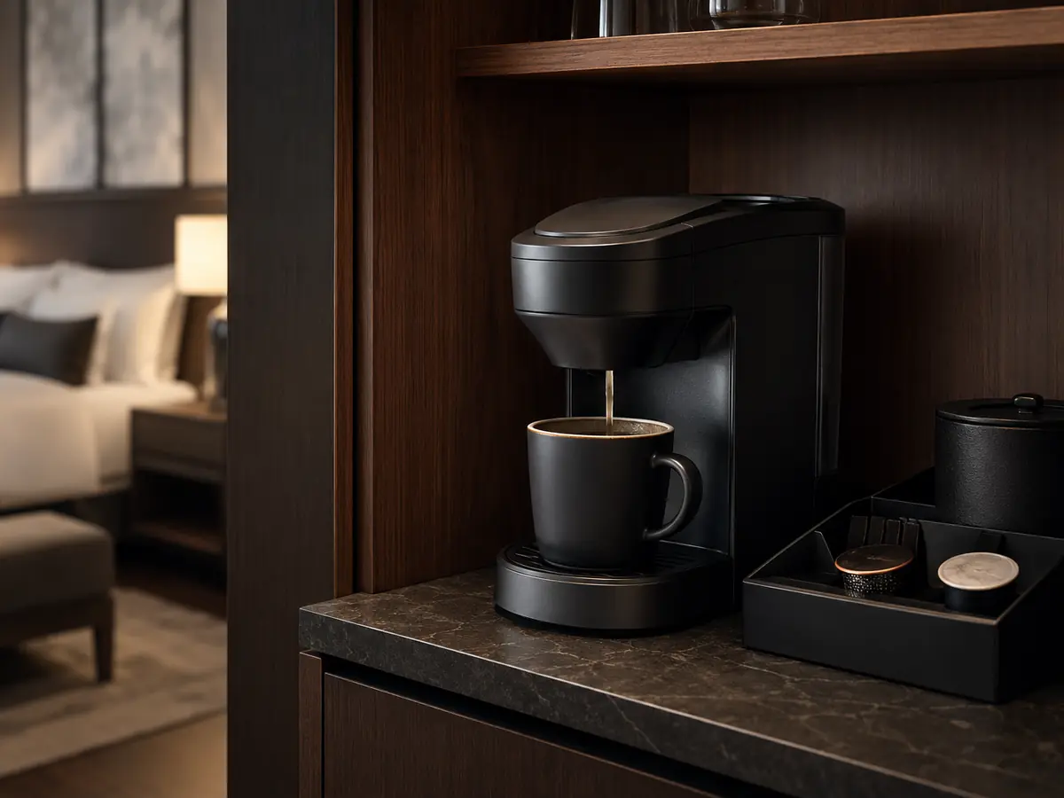 In-Room Coffee Makers for hotels and hospitality properties