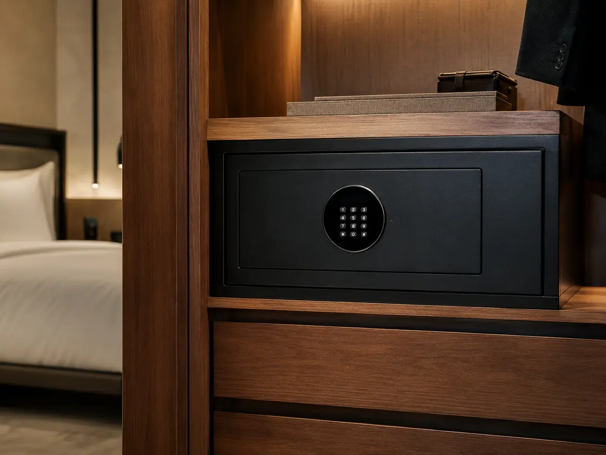 In-Room Safes for hotels and hospitality properties