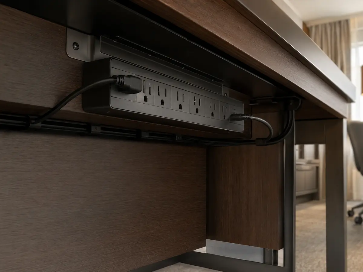 Power Strips for hotels and hospitality properties